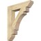 Ekena Millwork Merced Slat Rough Sawn Bracket, Douglas Fir, 6"W x 32"D x 38"H BKT06X32X38MRC06RDF - alternate 1